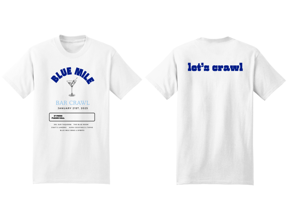 OG Bar Crawl Shirts