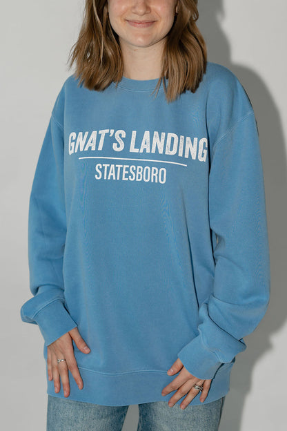 Gnat's Landing Blue Sweater