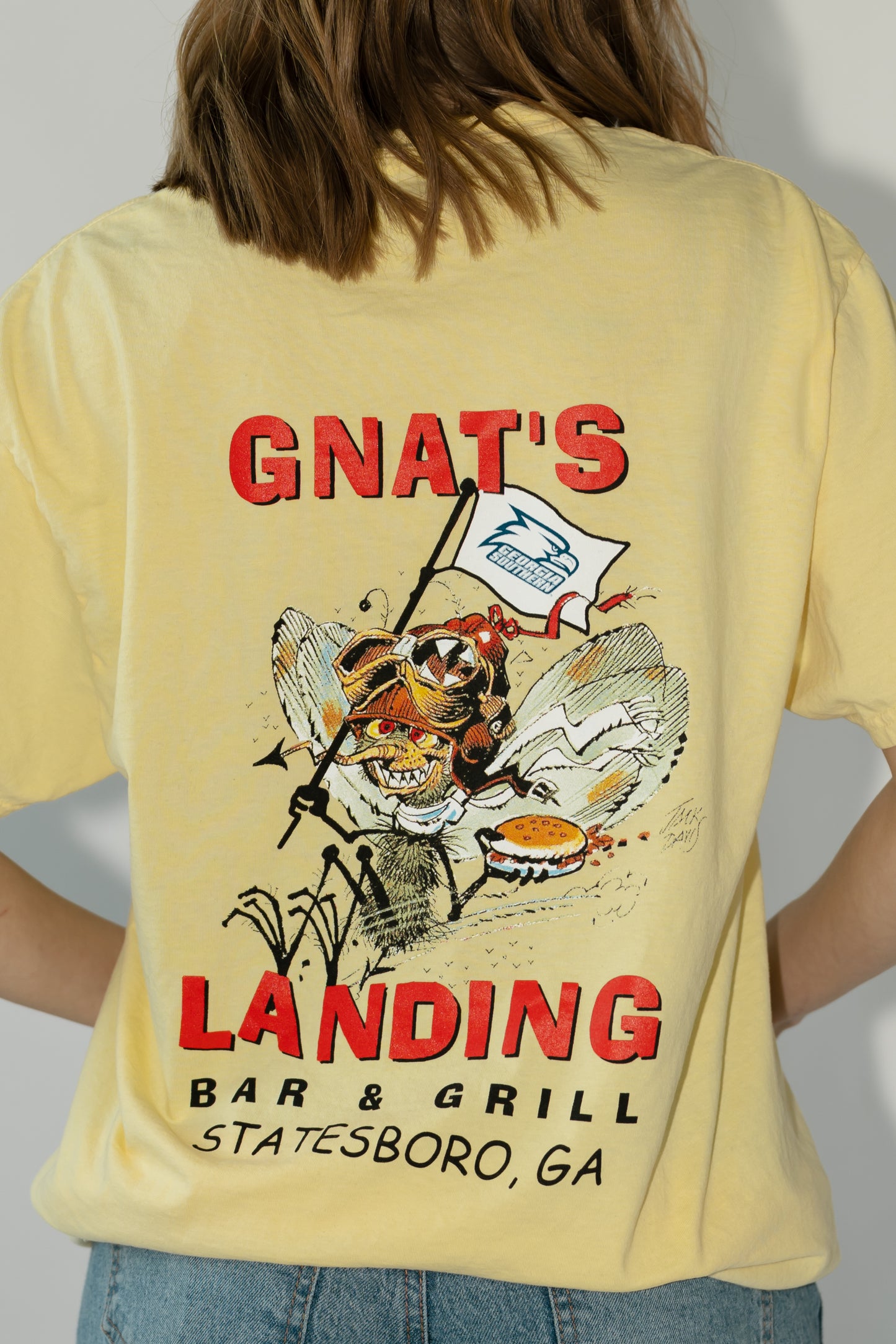 Gnat's Landing T-Shirt Yellow | Comfort Colors